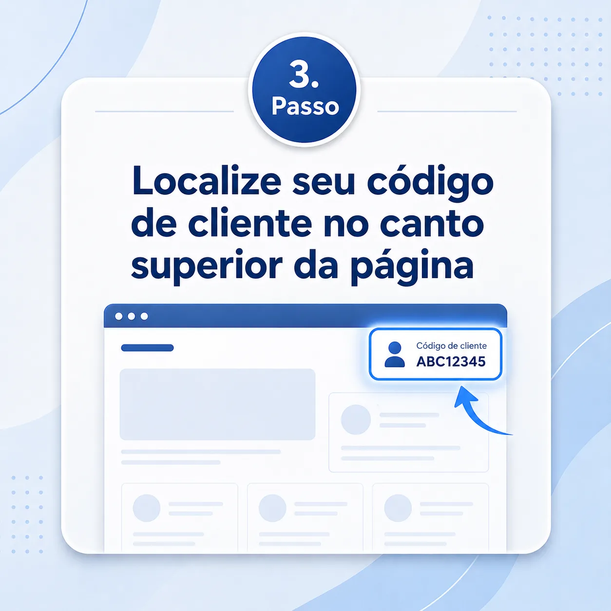 Código do Cliente
